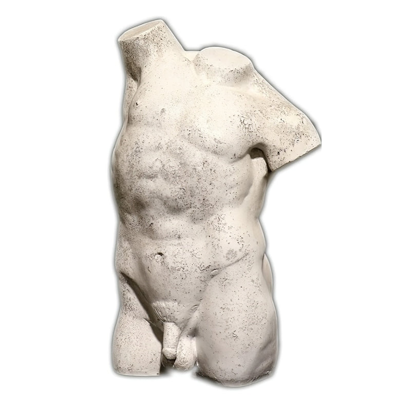 Male Nude Torso Statue