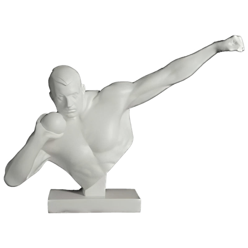 Male Shot Putter Statue