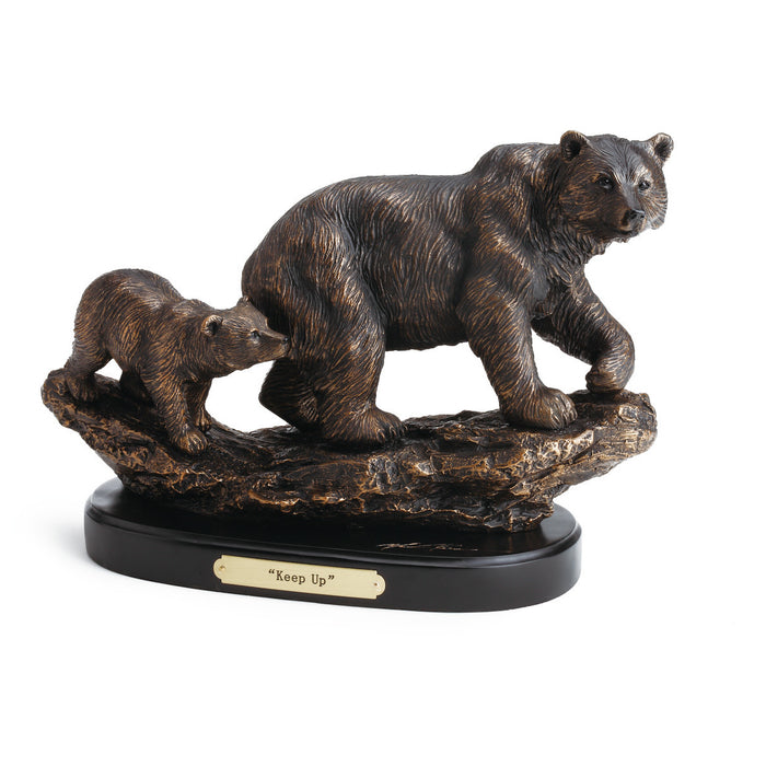 Keep Up Bear Sculpture by Marc Pierce