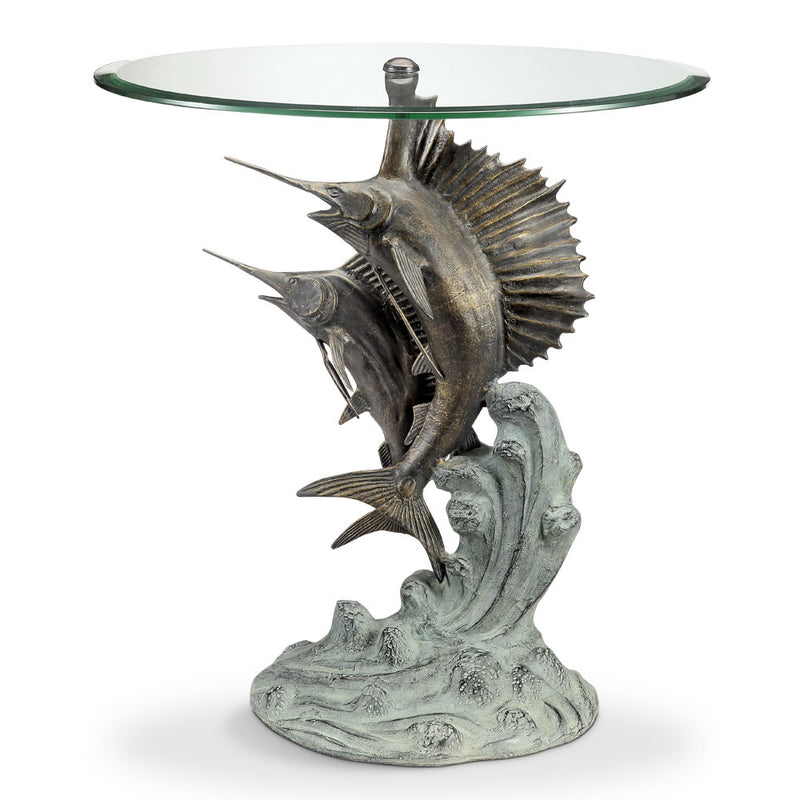 Marlin and Sailfish End Table