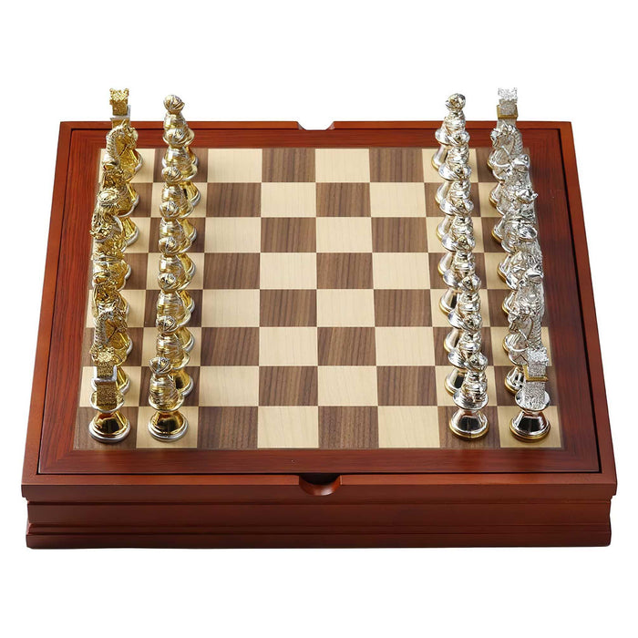 Medieval Knights and Lords Chess Set