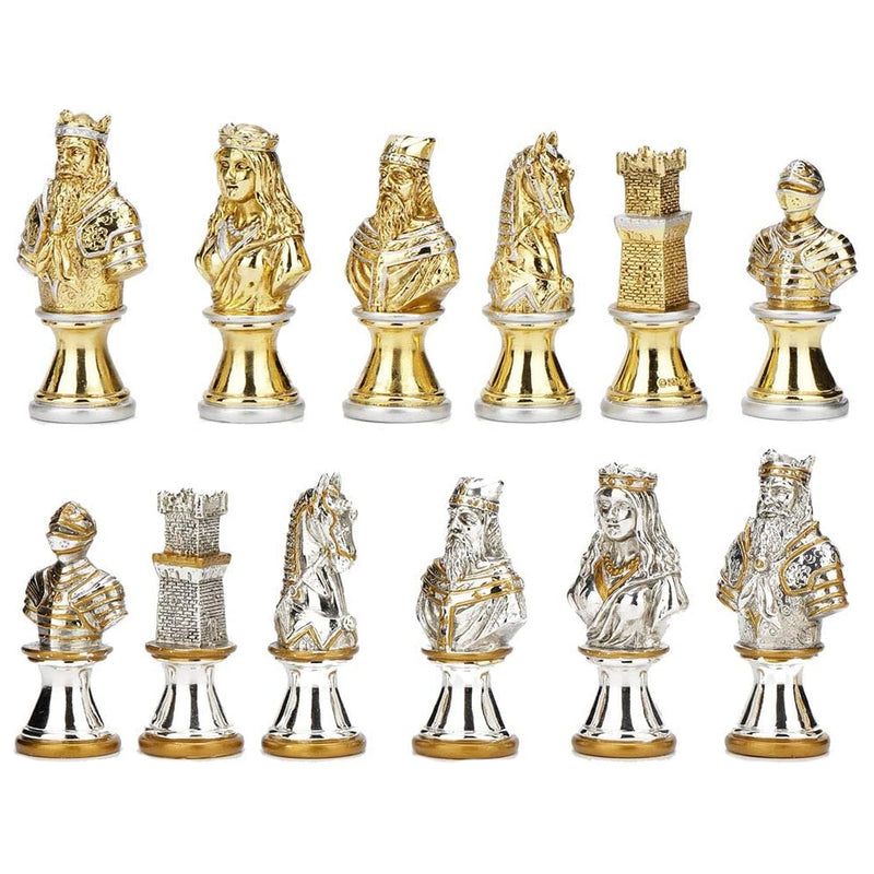 Medieval Knights and Lords Chess Set