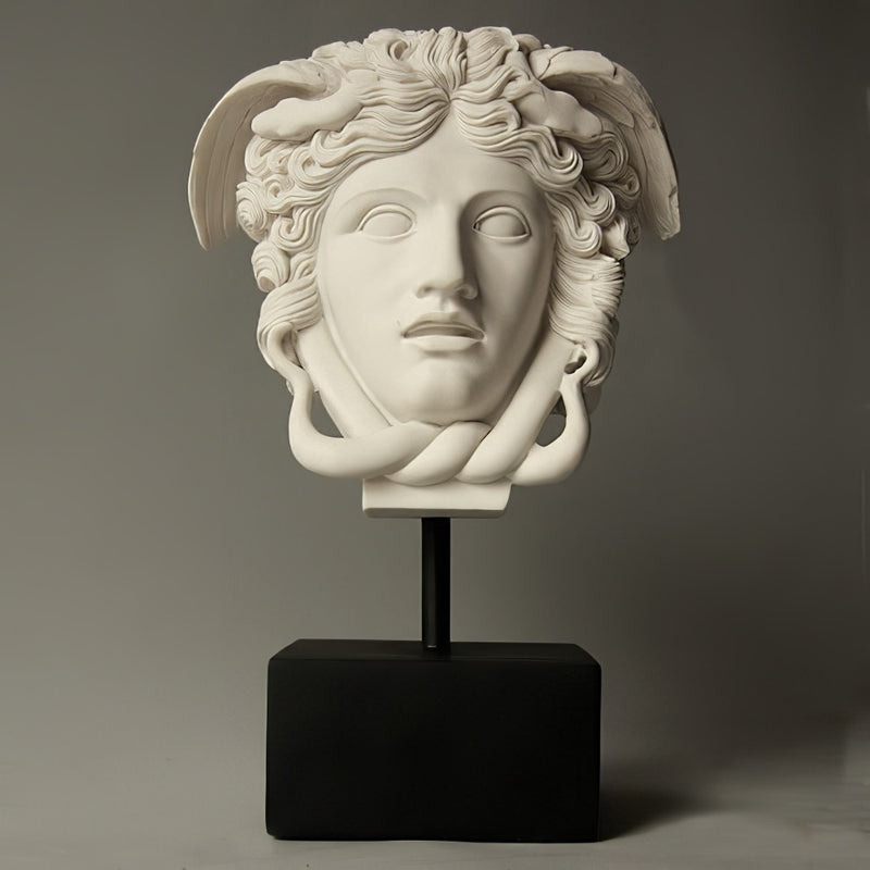 Medusa Bust on Base