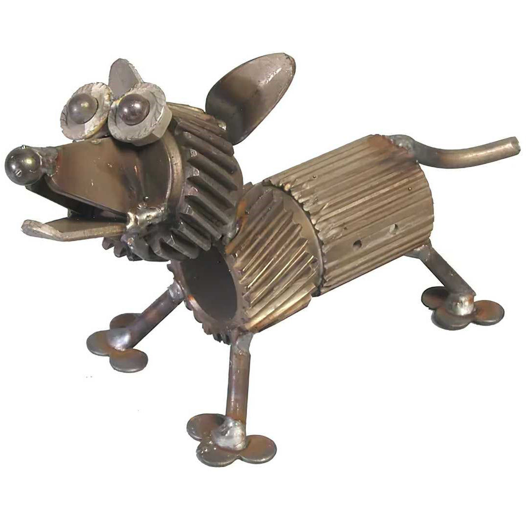 Corgi Dog Sculpture by Yardbirds | AllSculptures.com