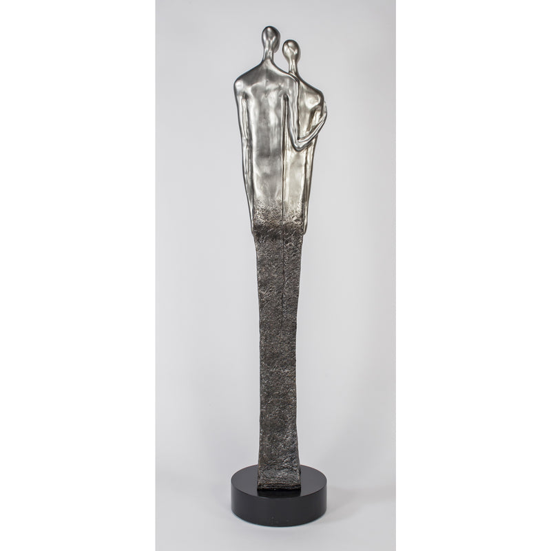 Endearment - Modern Couple Floor Sculpture