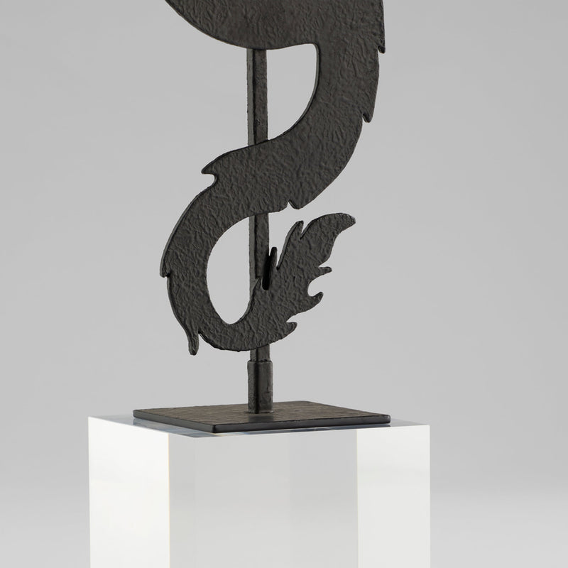 Modern Dragon Sculpture Set