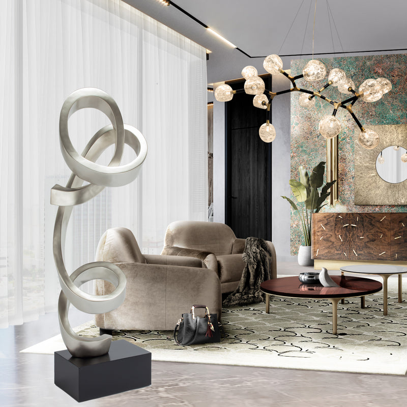 Divine Modern Floor Sculpture