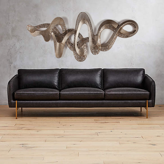 Symphonic Modern Metal Wall Sculpture