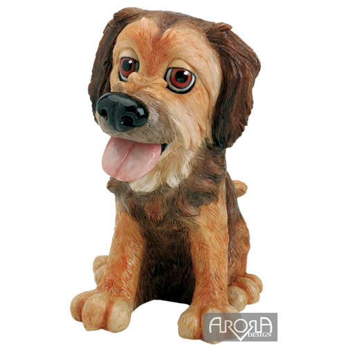 Monty the Puppy Dog Statue-Pets with Personality