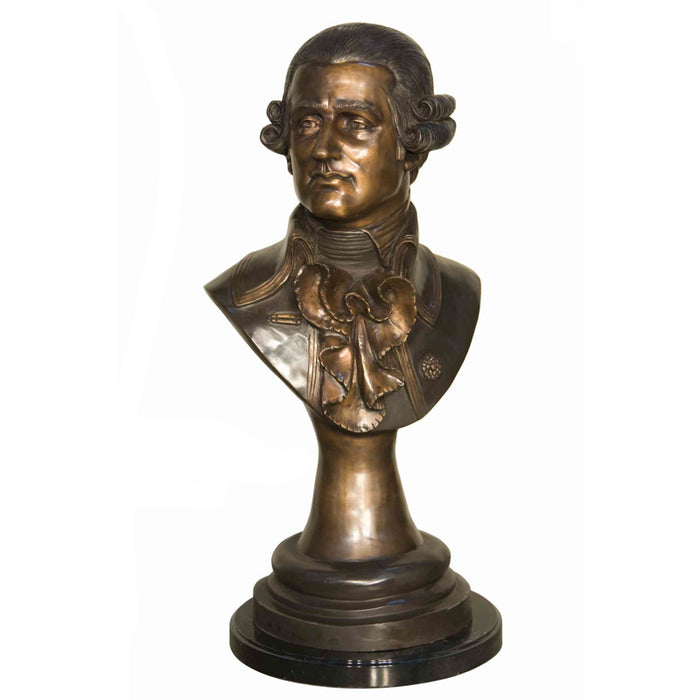 Mozart Bronze Bust-34"H