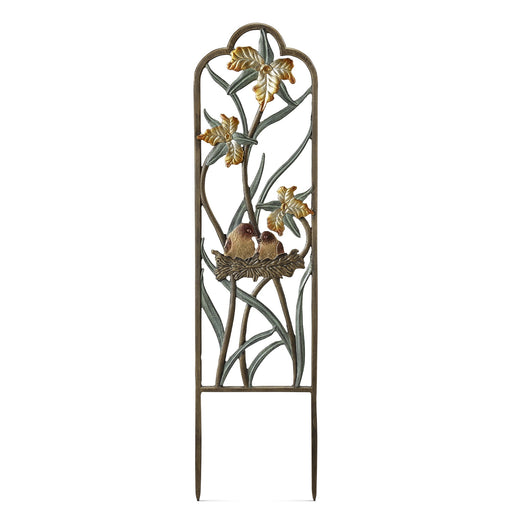 Narrow Lovebirds in Nest Garden Trellis