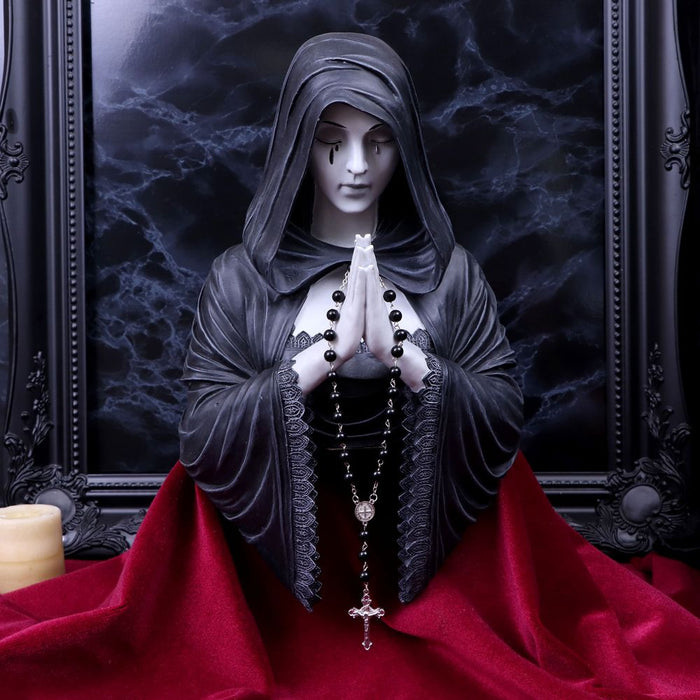 Gothic Prayer Wall Sculpture by Anne Stokes