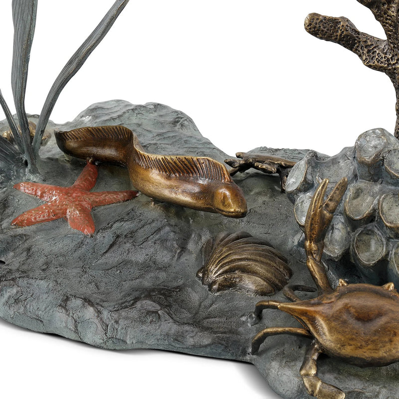 Octopus and Sea Life Console Table