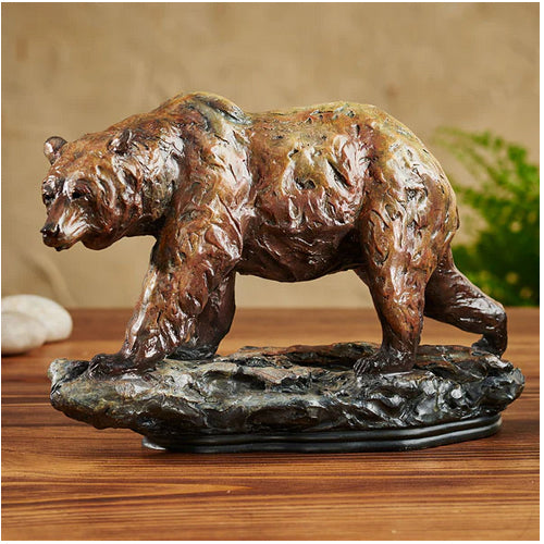 One Step Bear Sculpture By Danny Edwards