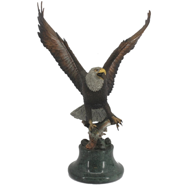 Over the Rainbow- Eagle Sculpture by Kitty Cantrell