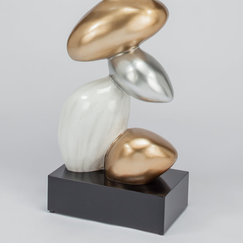 Pebble Modern Floor Sculpture