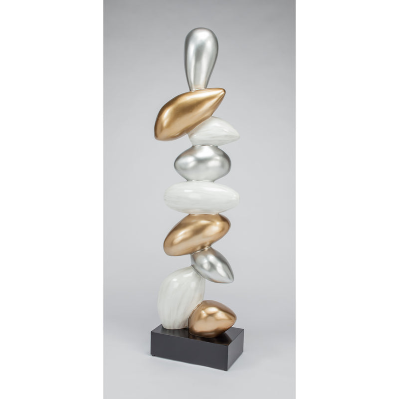 Pebble Modern Floor Sculpture