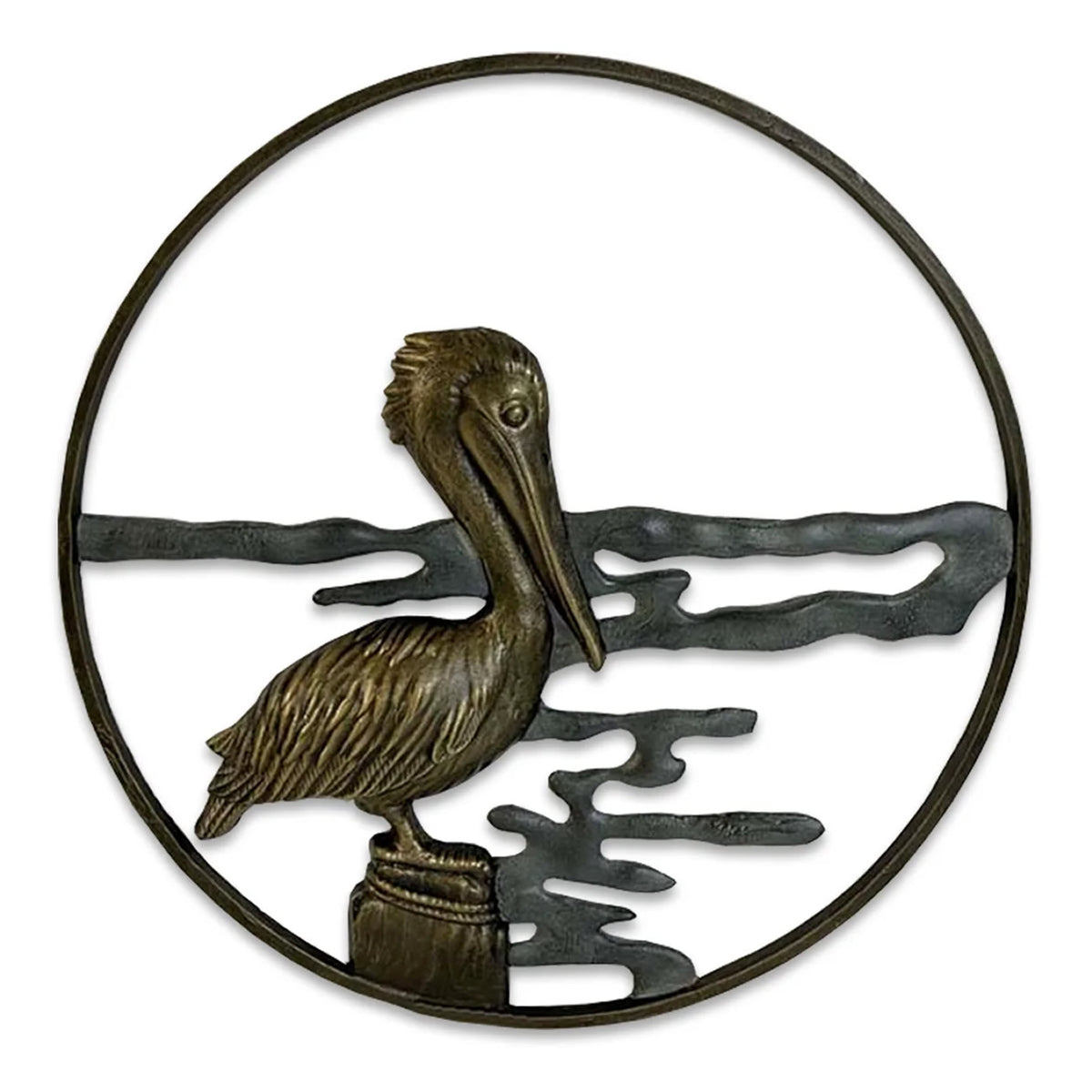 Pelican Metal Wall Art — AllSculptures