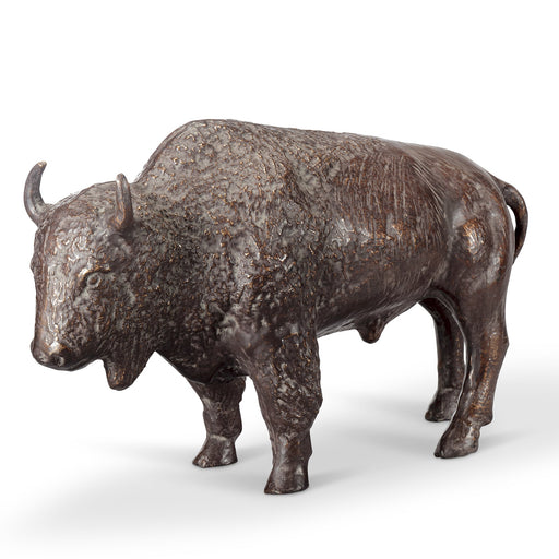 Prairie Strider Buffalo Statue