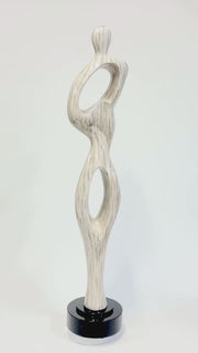 Contour- Abstract Modern Figure Floor Sculpture by Artmax- Video