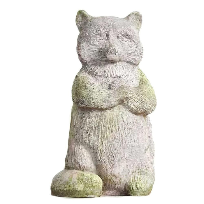 Garden Raccoon Statue