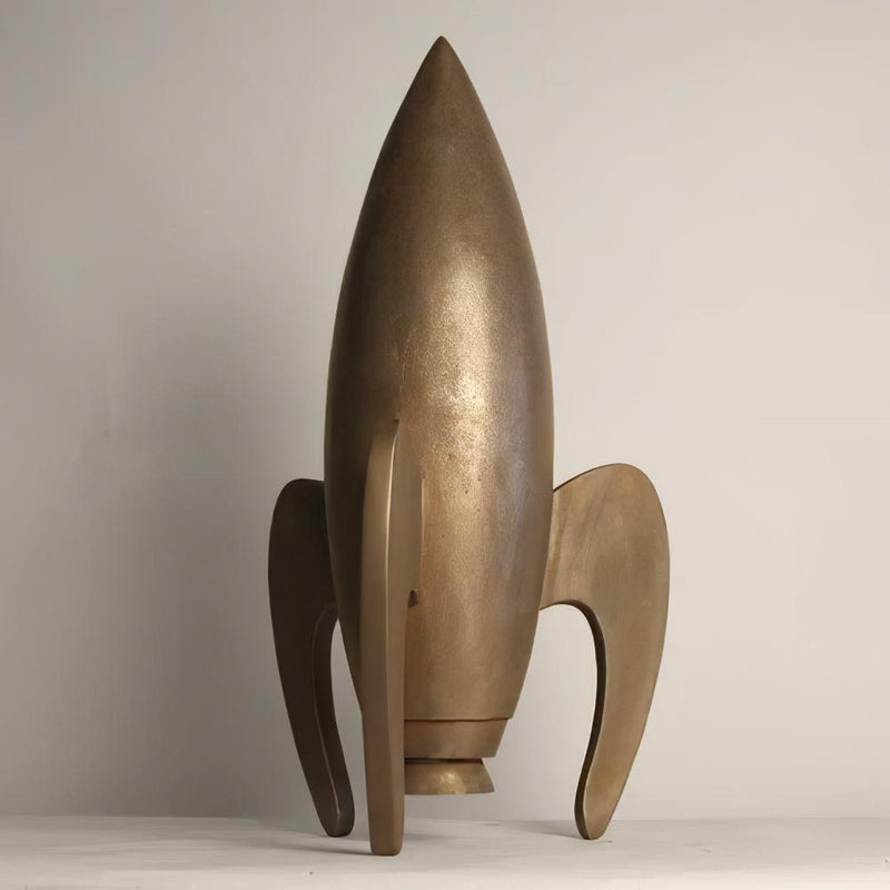 Rocket Ship Statue