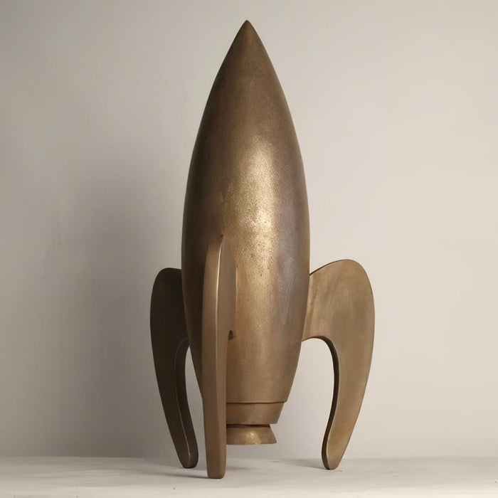 Rocket Ship Statue
