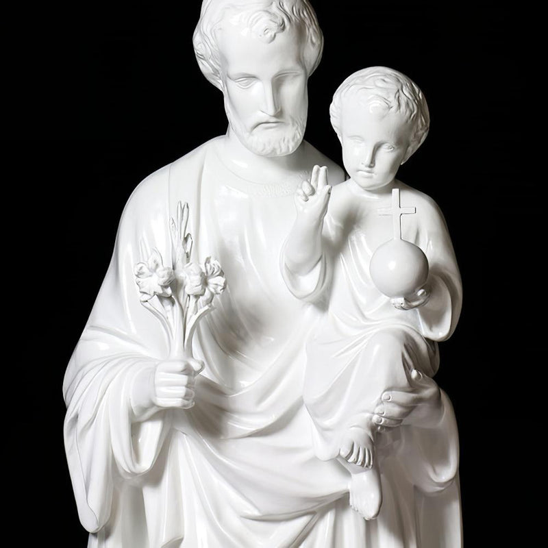 Saint Joseph with Child Statue