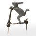 Scooter Bunny Garden Sculpture Stake