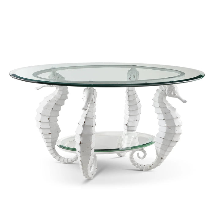 Seahorse White Cocktail Table