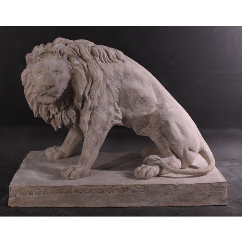 Sentry Entrance Lions Statue Pair