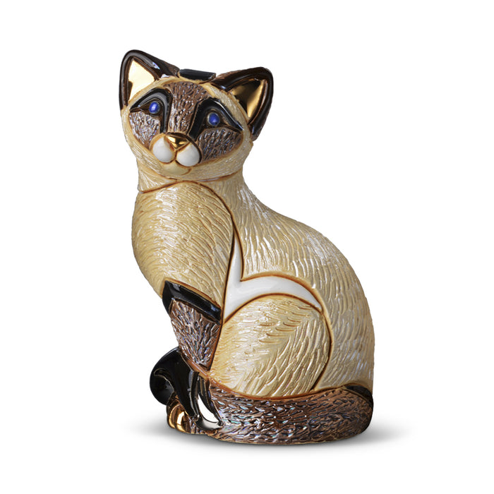 Siamese Cat Figurine-Ceramic