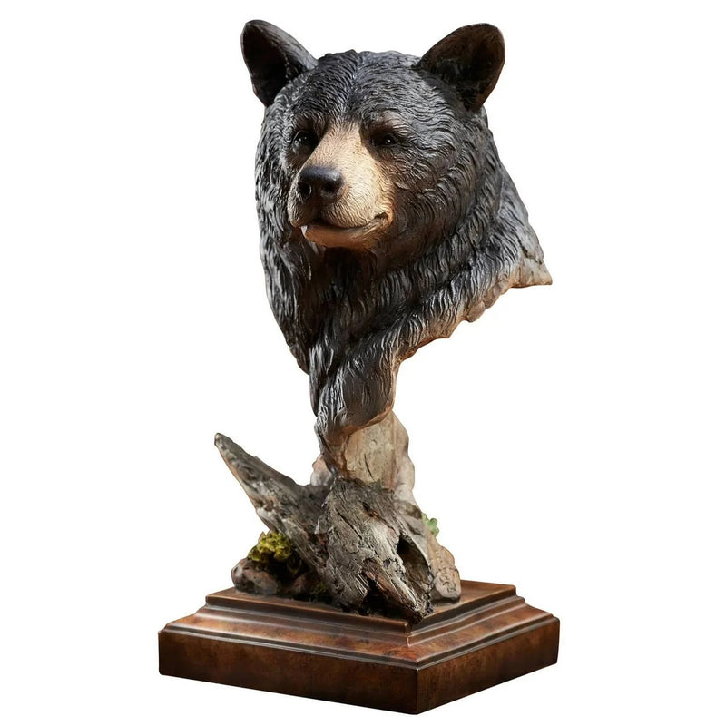 Smokey Black Bear Sculpture