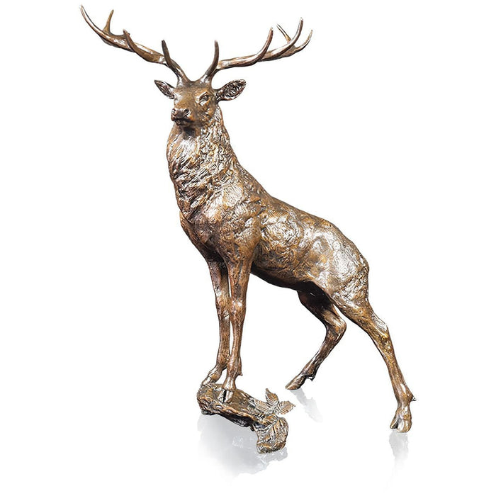 Prince of Glen Stag Elk Bronze Sculpture-Limited Edition