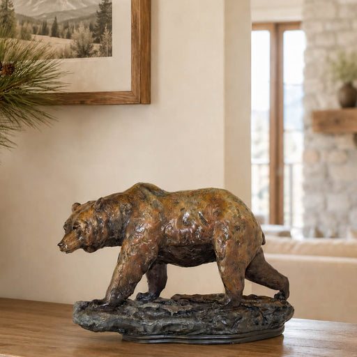 One Step At A Bear Sculpture