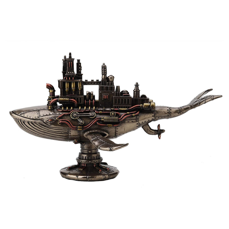 Steampunk Whale Statue