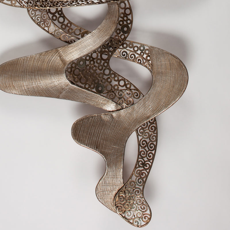 Symphonic Modern Metal Wall Sculpture