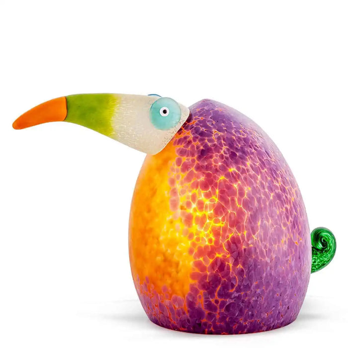 Tukan Art Glass Lamp by Borowski