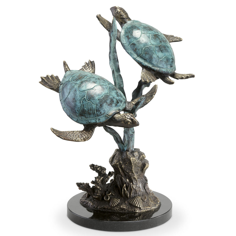 Turtle Pair Statue