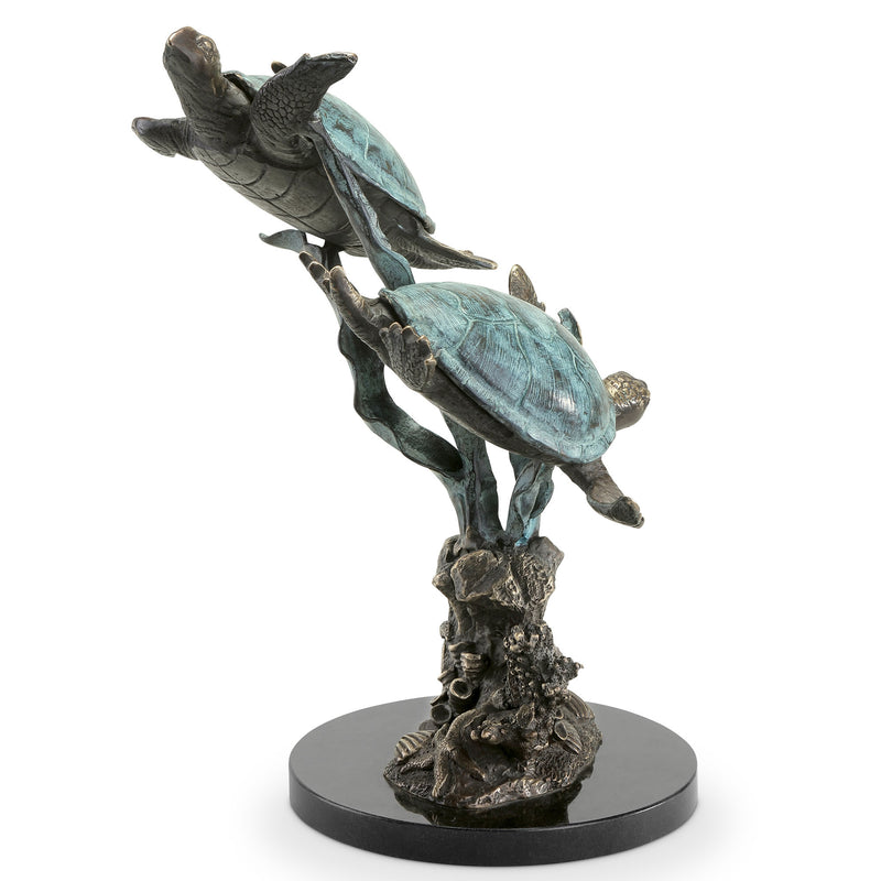 Turtle Pair Statue