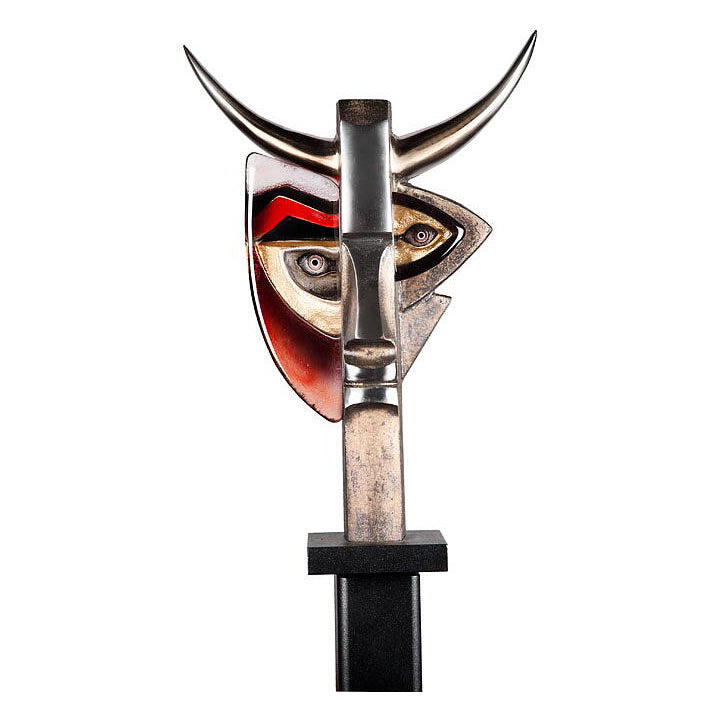 Tyr Abstract Crystal Floor Sculpture-Limited Edition