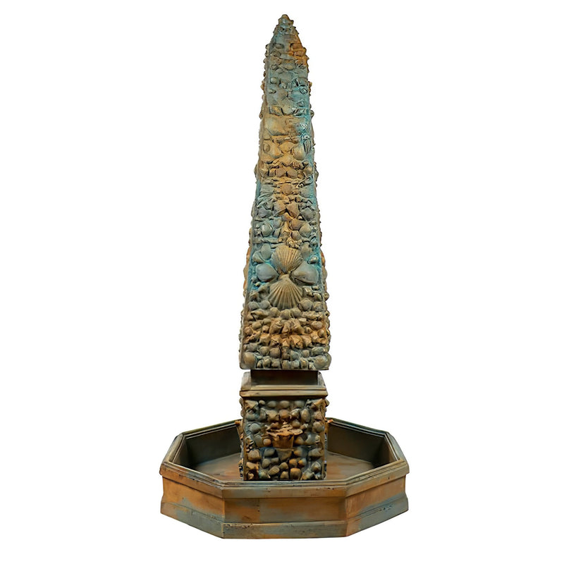 Venetian Shell Fountain with Basin