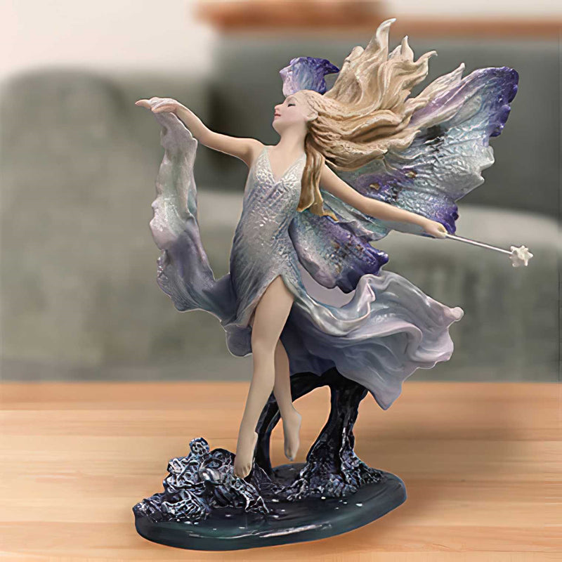Where Moonbeams Fall Fairy Statue by Josephine Wall