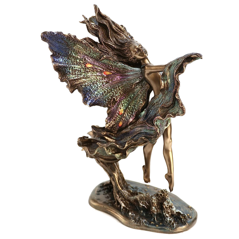 Where Moonbeams Fall Fairy Statue by Josephine Wall