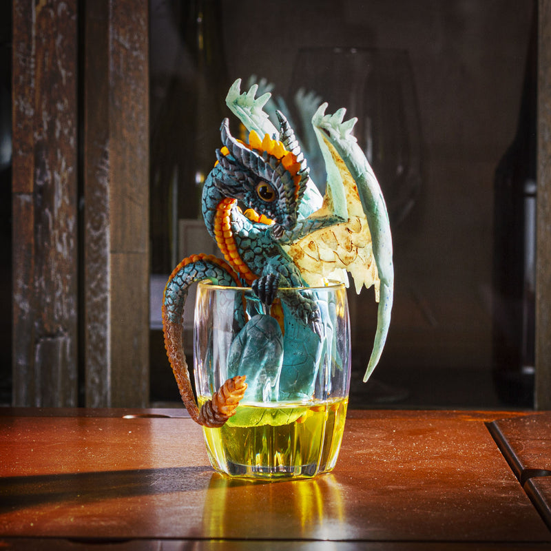 Whiskey Dragon Statue by Stanley Morrison