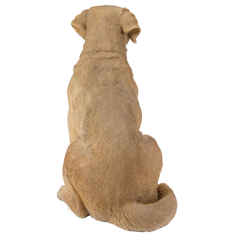Yellow Labrador Retriever Statue- 21.25"H