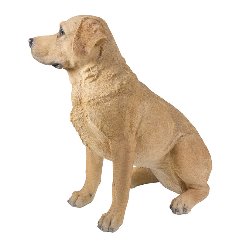 Yellow Labrador Retriever Statue- 21.25"H