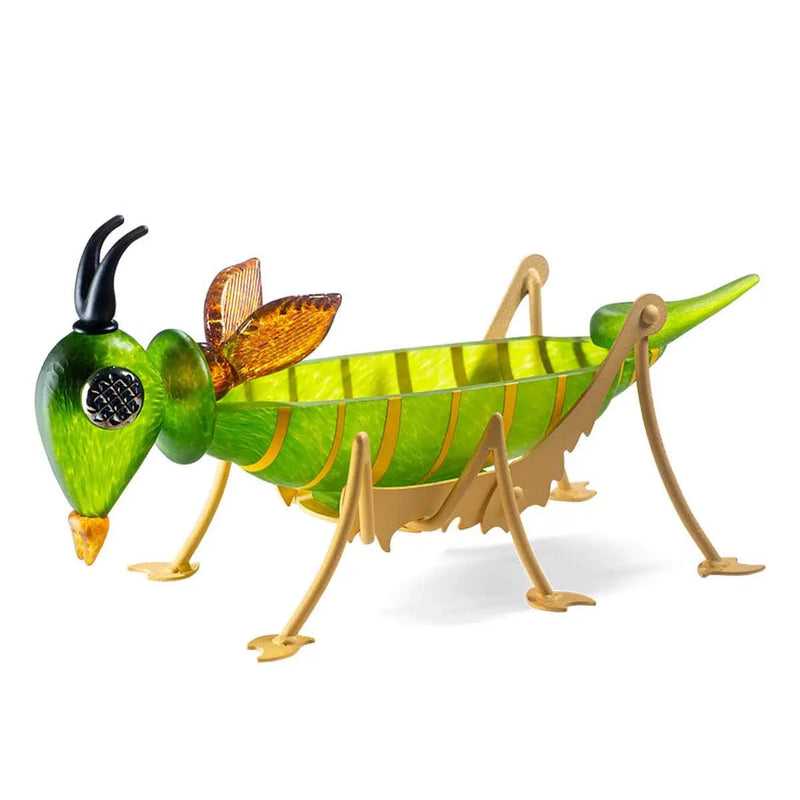 Zipp Art Glass Grasshopper Bowl by Borowski