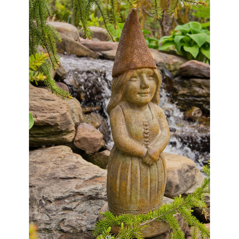 Zoe Garden Gnome Statue