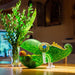 Green Chameleon Decorative Bowl Large by Borowski
